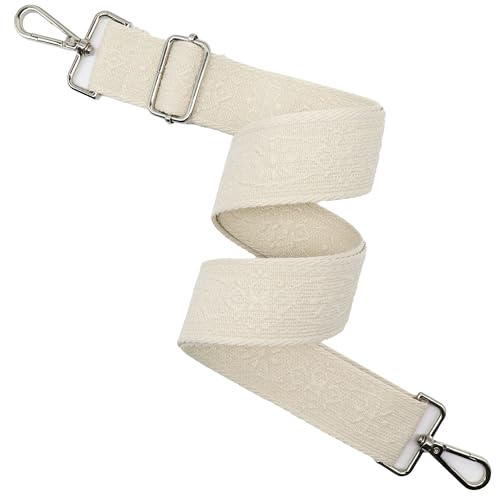 Image of LEMEDE Purse Strap Replacement Crossbody Wide Shoulder Strap Adjustable Canvas Straps Handbag Strap Replacement Belts