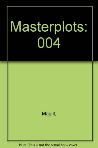 Masterplots 9998938627 Book Cover