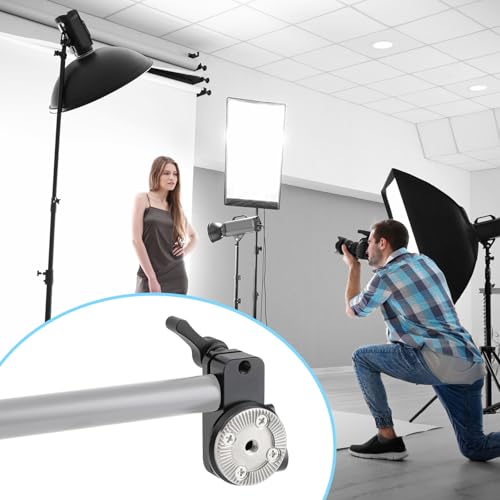 Image of Photography Studio 15mm Rod Clamp Connecting Handle Adapter for DSLR Camera Cage Handgrip Video Equipment Acce