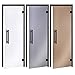 Produktbild AD Black Saunatüren, Größe: 70 x 190/70 x 200; Glasfarbe: Grau, Transparent oder Bronze; Rahmenmaterial: gemalte und lackierte Espe; (Auswahl: 70x190 Bronze)