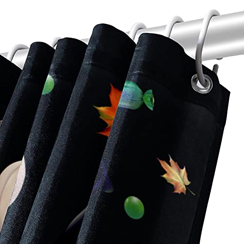 Rideau de douche Halloween sans odeur pour douches et baignoires - 6