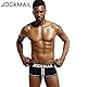 Sexy Herren Boxershorts Jockstrap Männer Sexy Unterwäsche Rückenfreies Gesäß Herren Strings Schwule Unterwäsche (L, Schwarz)