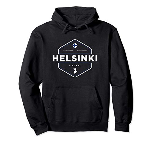 Helsinki Finland Sudadera con Capucha