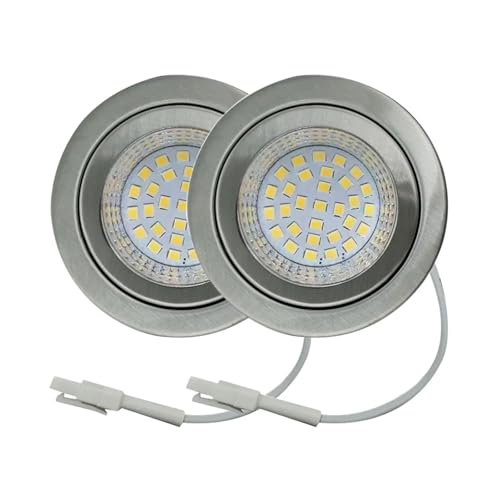 eufeifeiegds 2pbN 230V 2.5W LED NbJ[Wt[hCg 60mmp KX ro Cu Lrlbgv = 20W nQd wefeiegds(Warm White 3000K)