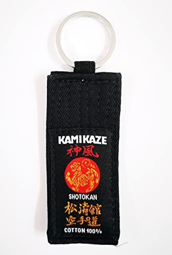 Kamikaze Porte-clés ceinture noire pour Dan Grade, différents styles - Shotokan Cover