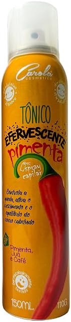 Tônico Capilar Pimenta 150ml para Queda e Crescimento dos Fios