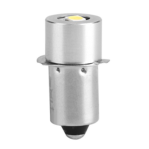 Hyuduo LED Flashlight Bulb P13.5S Base 1W Energy-Efficient Replacement Bulb for 3V Vintage Flashlights & Classic Torch Models - Image 2