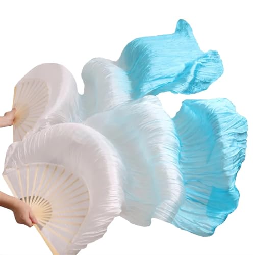 Éventails de danse du ventre accessoires en soie faits à la main