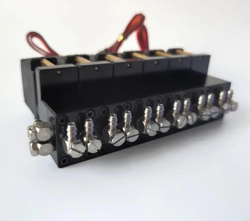 Válvula hidráulica RC de 6 canales: solucione fugas y falta de potencia en modelos 1/12