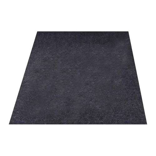 Tapete negro para garaje, tapete para derrames de aceite, lavable, tapete de tela de fieltro para derrames de aceite, tapete de mantenimiento de reparación de automóviles para mecánicos