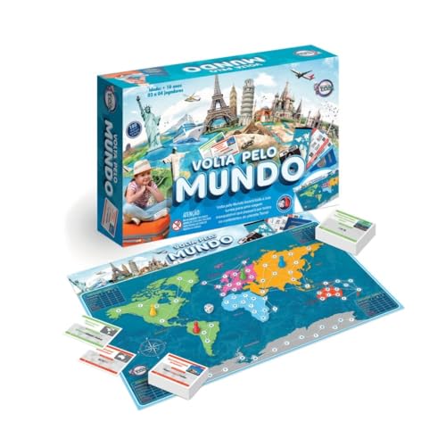 Jogo Volta Ao Mundo 12192 Toia