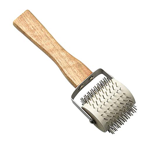 Loopunk Apicultura Panal Extractor Desoperculado Acero Inoxidable Aguja Rodillo Rastrillo