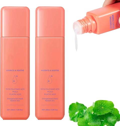 Tónico Hidratante Lechoso, Tónico Ultra Hidratante para Rostro, Retiene la Hidratación, Reduce el Enrojecimiento, con Efecto Calmante y Protección Facial
