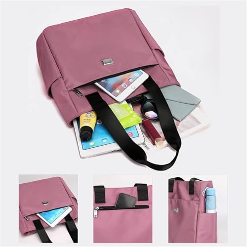 Gloryboom Shoulder Bag, Gloryboom Tote Bags for Women, Large Capacity Water Repellent Multi Pocket Nylon Shoulder Bag4