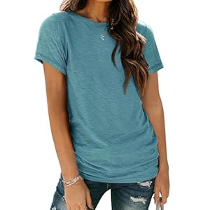 AUTOMET Shirts for Women Summer Spring Tops Short Sleeve Oversized Tshirts Fashion Basic Casual Tee Clothes 2025 Trendy