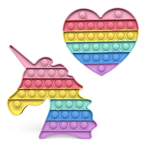 SVNVIOZ スクイーズ玩具 プッシュポップ 2個セット バブル感覚 フィジェットおもちゃ 人気 ボードゲーム 減圧グッズ ストレス解消 グッズ 洗える可能 家族 子供用 おもちゃ