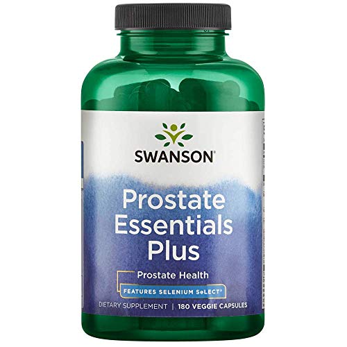 Swanson Prostate Essentials Plus 180 Veg Capsules