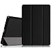 Fintie iPad Mini 3/2/1 Case - Lightweight Slimshell Smart Stand Cover with Premium PU Leather Back Protector for Apple iPad Mini 1/Mini 2/Mini 3 (Auto Wake/Sleep), Black