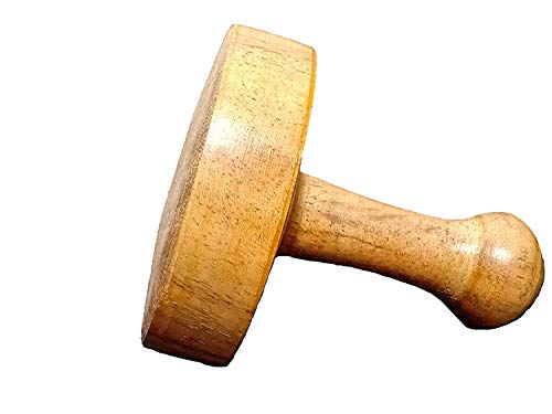 Sagwan Wooden Potato Masher,Wooden Potato Masher,Potato Masher,Masher,Bean Masher,Crusher,wooden masher,Smooth Potato Masher Ricer, size 3 by Chanaksha Trading