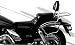 Produktbild Hepco&Becker Sissybar ohne Gepäckbrücke - Chrom für Kawasaki EL 250 / EL 252