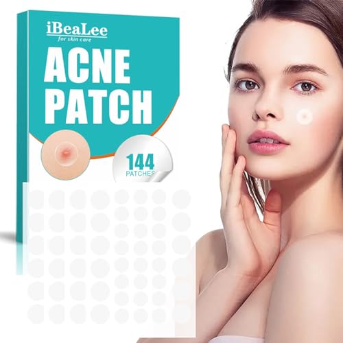 Tacino Parches Granos Acne De 288 Piezas - Pimple Patches - Parche Invisible Parches Para Granos Impermeable Y Transpirable (288 Piezas)