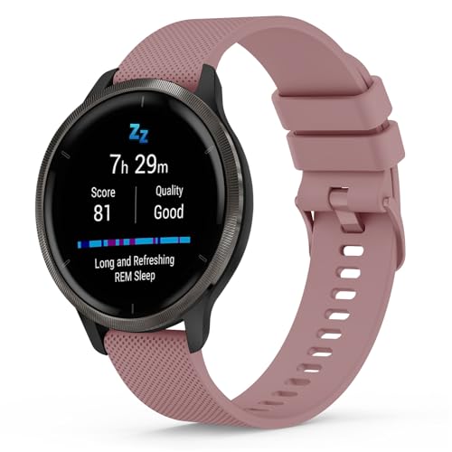 K[~ oh 22mmrv Ή Garmin Venu 3/2,vivomove 4,Forerunner 265/255 Music/255/Active/Marq oh xg _ȃVR ߉\ ʋCxg yVenu For