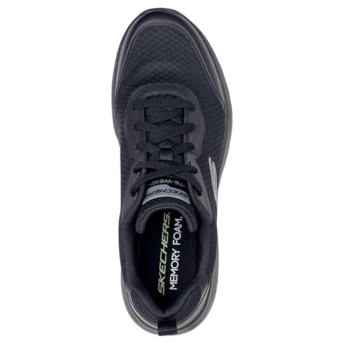 Skechers Uomo Dynamight 2.0 - Full Pace Sneaker In Nero, Taglia 42.5 - 5