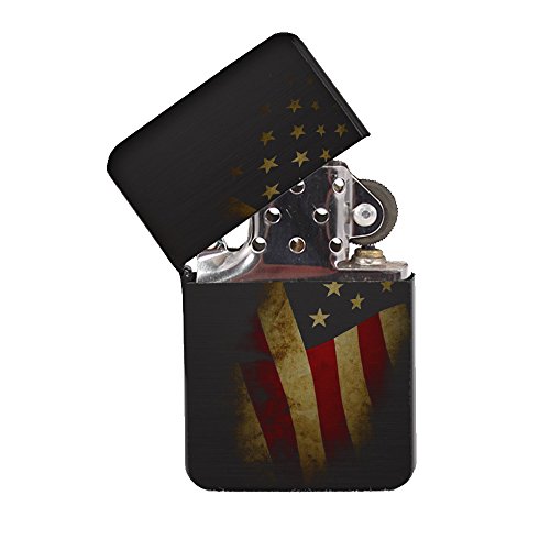 Encendedor Negro Reutilizable Con Caja De Regalo miniatura 1