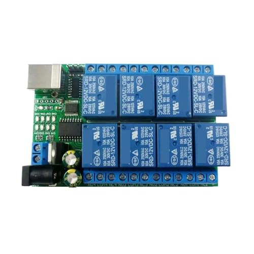 Module de commande relais USB RS232 8 canaux 12V haute stabilité