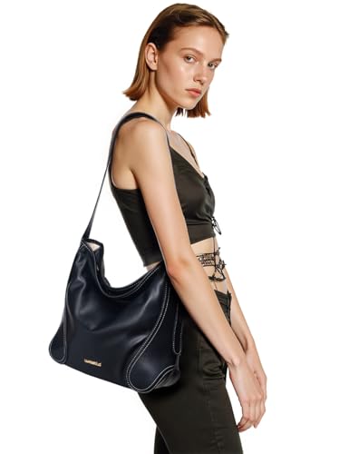Hobo Bag for Women Shoulder Handbag Slouchy Purses3