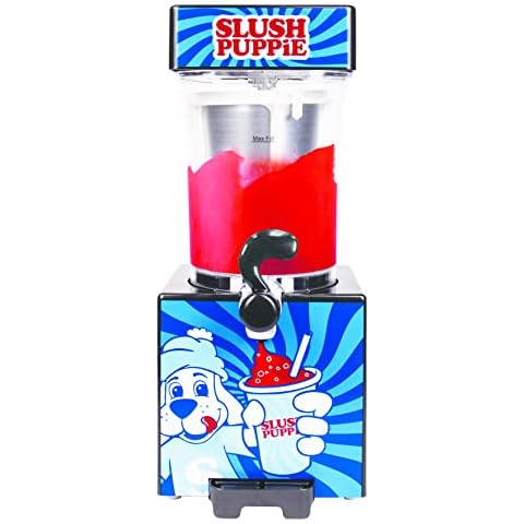 Official SLUSH PUPPiE Machine. Home Countertop SLUSH PUPPiE Maker. Makes up to 1 Litre of Slushie. The Original & Iconic Slushy Maker. Officially Licensed SLUSH PUPPiE Merchandise Cover