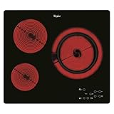 vitroceramica whirlpool induccion Producto útil y práctico WHIRLPOOL AKT807BF ENCIMERA VITROCERAMICA AKT-807 BF