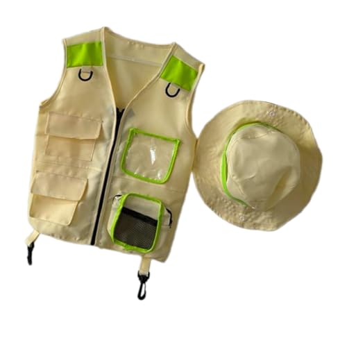 Vest for Outdoor Exploration and Fun, Green
