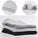 RICHBULL 10 Pairs Thin Crew Socks for Men & Women, Breathable Casual Athletic Ankle Socks, (Black)