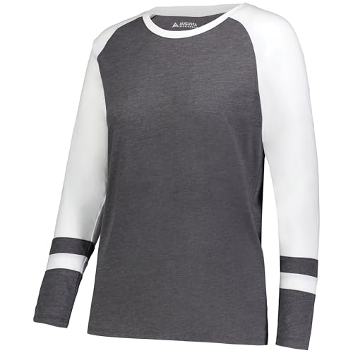 Camiseta de manga larga Fanatic 2.0 Augusta Sportswear para mujer, ideal para entrenar
