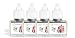 (4 Pack) - 4 100% Natural Fresh Peppermint Plug in Refills - fits Glade, Air Wick, renuzit, and Many Other Scented Oil Warmers