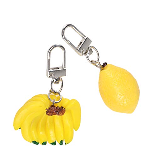VALICLUD 2pcs squisita banana imitazione limone