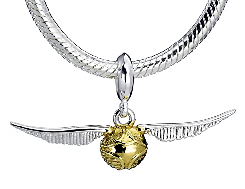 Charm Snitch Dorada de plata Harry Potter el regalo de cumpleaños perfecto para fans