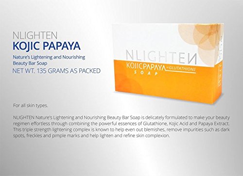 nlighten glutathione capsule Moringa Papaya Arbutin Soap Review