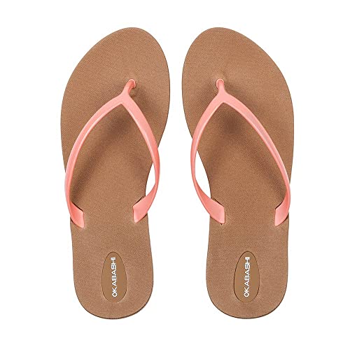 Image of OKABASHI Women's Shoreline Flip Flop | Sculpted Footbeed for All-Day Comfort | Slip-Resistant & Waterproof | Sustainably Made in the USA