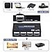 1x4 HDMI Splitter, 1 in 4 Out HDMI Splitter Audio Video Distributor Box Support 3D & 4K x 2K Compatible for HDTV, STB, DVD, PS3, Projector Etc, Duplicate/Mirror Screen Only (Not Extend)
