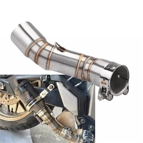 Escape de Motocicleta Tubo De Escape Intermedio para Motocicleta para CFMOTO CLX-700 para Deportiva