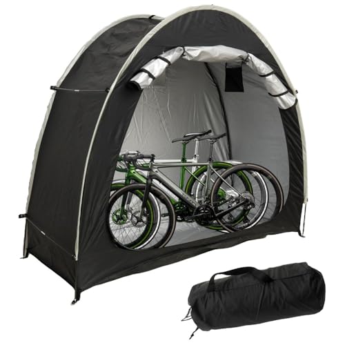Urby Outdoor Bike Tent, Waterproof Bicycle and Motorcycle Storage with Extra Space for Shelter. Good for 2-3 Bikes.