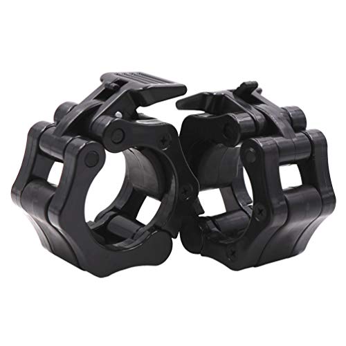 IADUMO Olympic Weight Bar Collars Locking 2 Inch Barbell Clamps