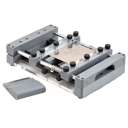 Imprimante manuelle pour pochoir PCB haute précision pour pâte à souder