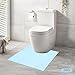 LIAPDG 25 Pcs Disposable Toilet Mat, Folded and Stackedtoilet Floor Protector from Urine Around Toilet Floor Protector Toilet Training Rug for Homes Or Trains 60 x 60 Cm/23.62 x 23.62 Inch (L*W)