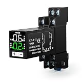 Ailao Temporizzatore 24V Relè digitale 0.1S-99H Interruttore Temporizzato per luci di controllo del ciclo ritardatore 2 normalmente aperto/normalmente chiuso 8 Pins DC 24V con attacco.