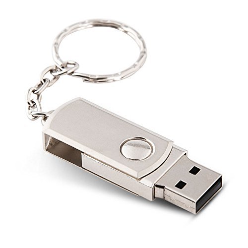 Mémoire Flash USB 16 Go lot de 10 clés métal pivotant stockage externe informatique