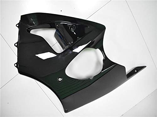 Glossy Gloss Black ABS Plastic Fairing Fairings Kit fit for Kawasaki Ninja ZX6R 636 ZX600J 2000 2001 2002 00 01 02/ Fits ZZR600 2005 2006 2007 2008 05 06 07 08 Injection Mold Bodywork b05