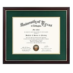 Cherry With Gold Trim / Green Gold Mat